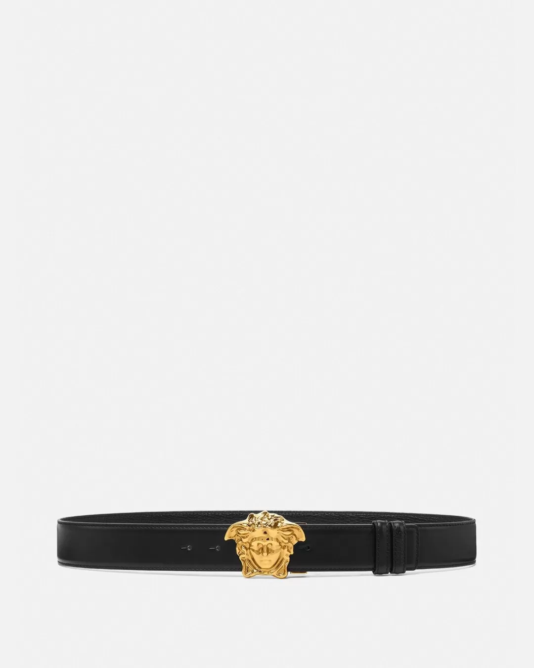 La Medusa Double-Face Leather Belt*Versace Store