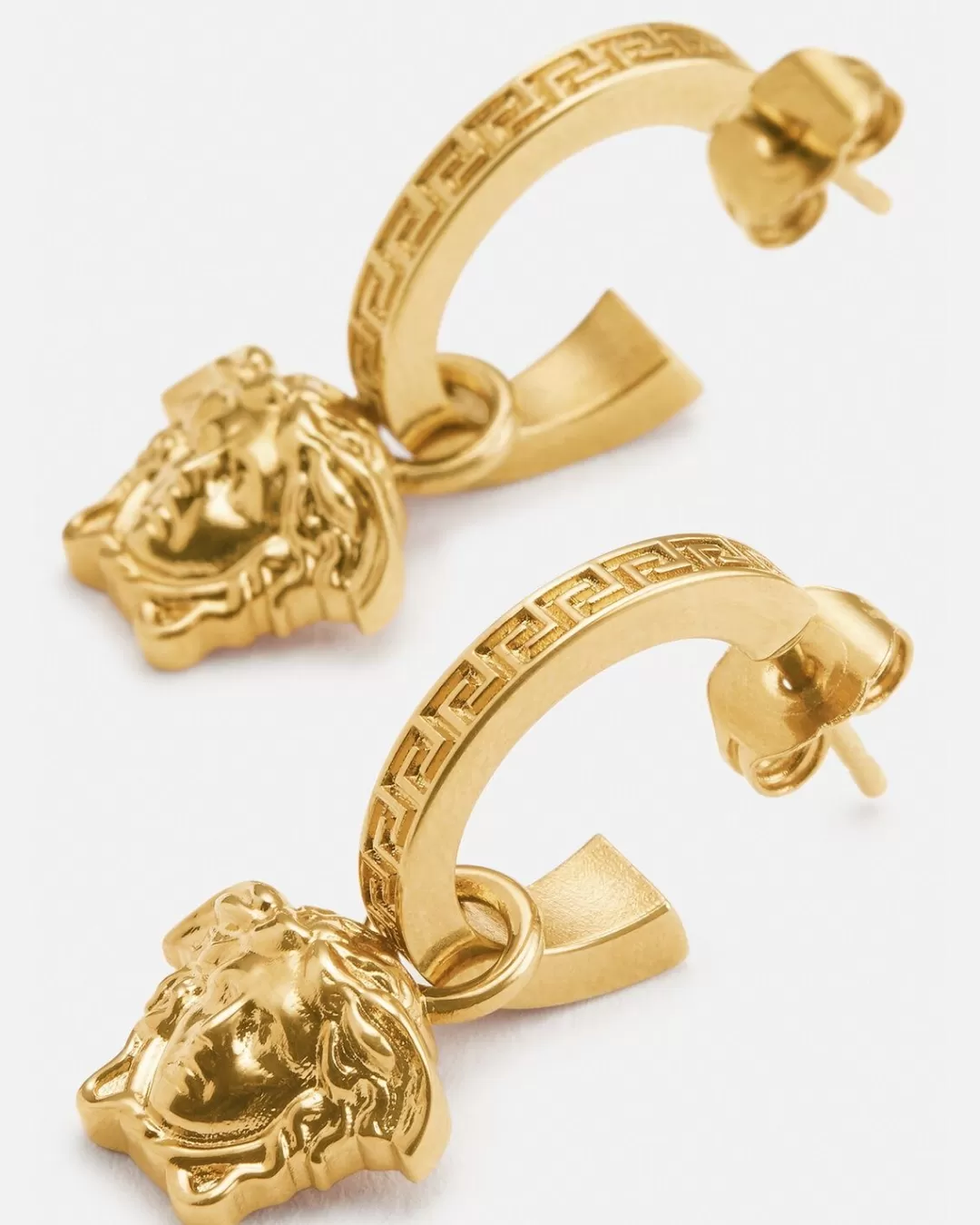 La Medusa Greca Hoop Earrings*Versace Sale