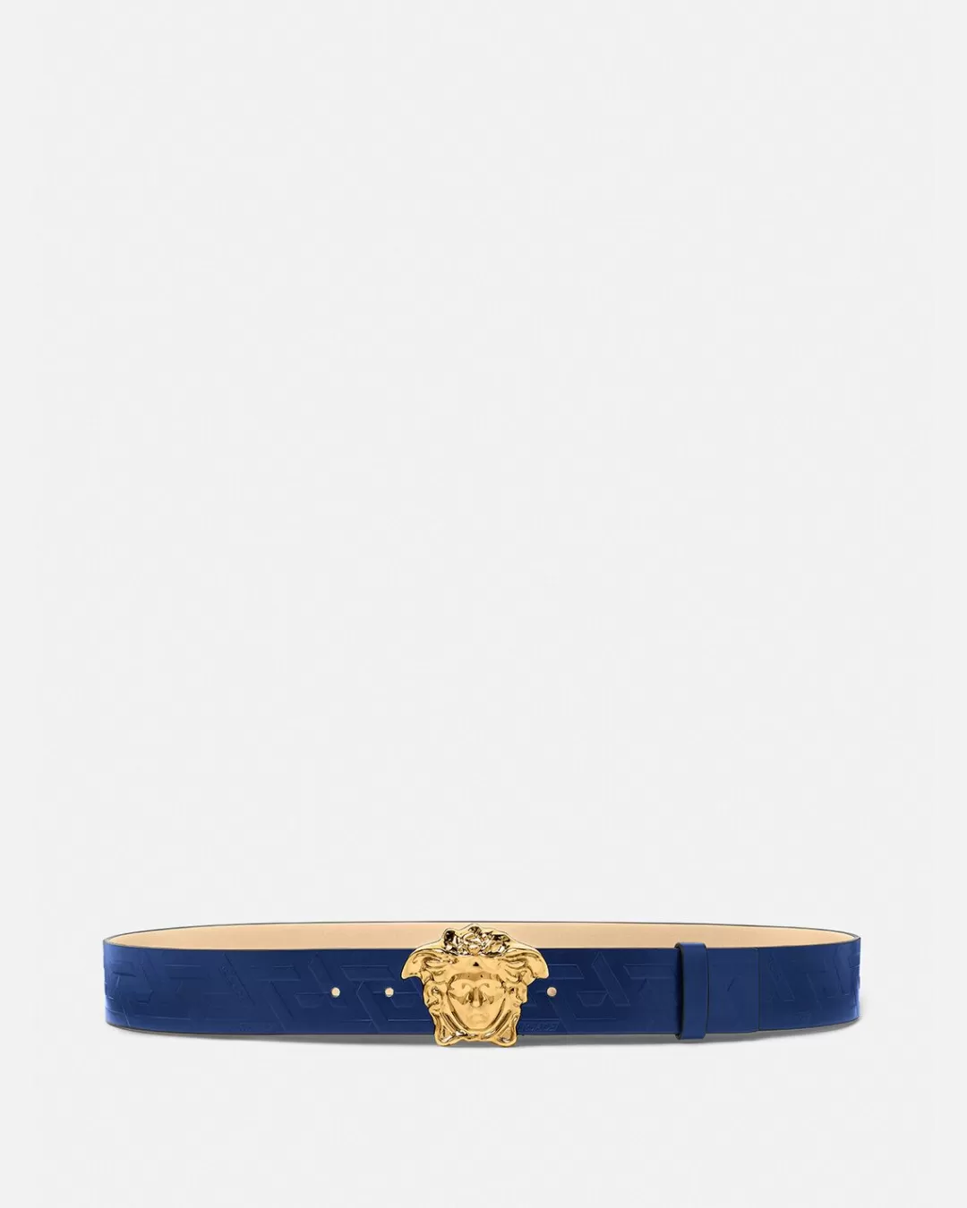 La Medusa Greca Leather Belt*Versace Cheap