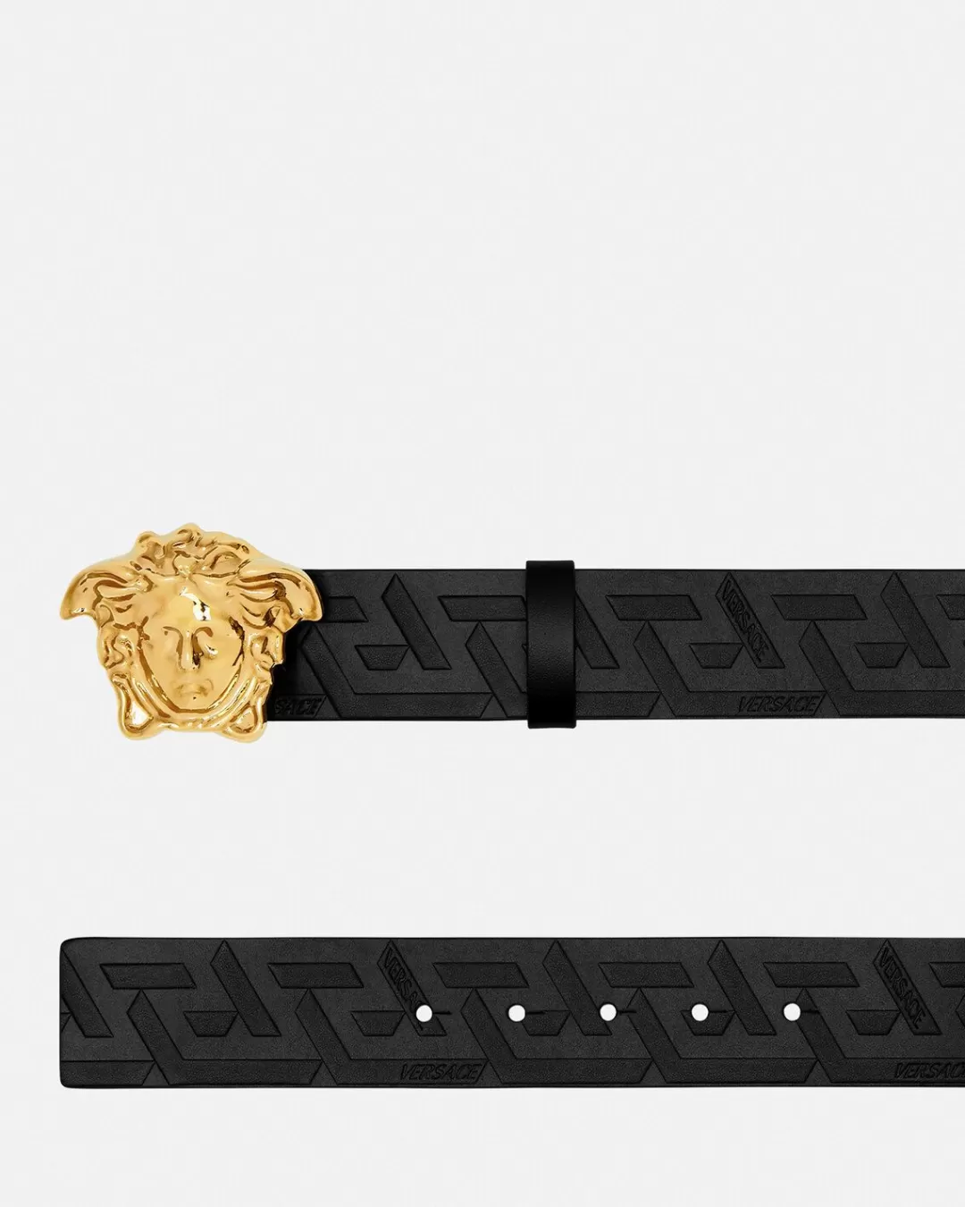 La Medusa Greca Leather Belt*Versace Hot