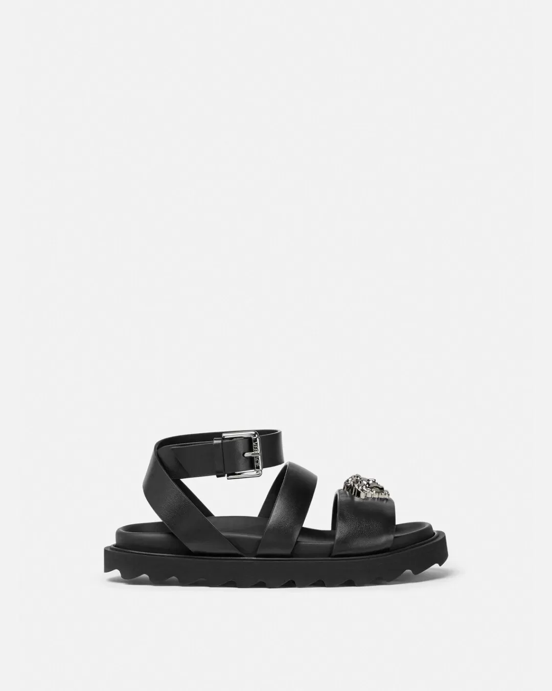 La Medusa Leather Kids Sandals*Versace Sale