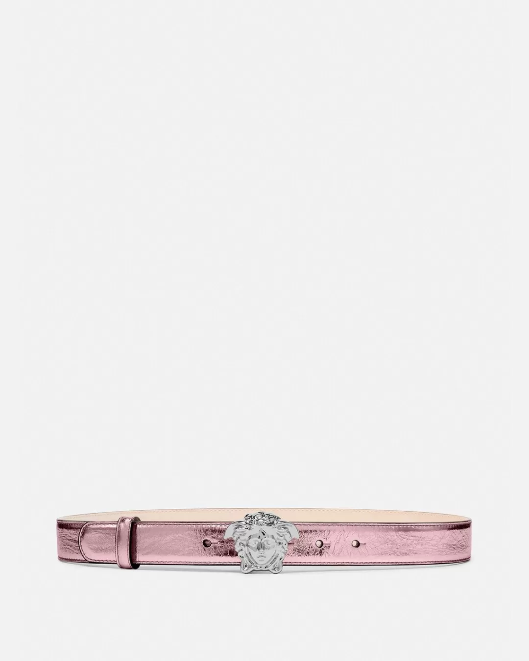 La Medusa Metallic Leather Belt*Versace Cheap