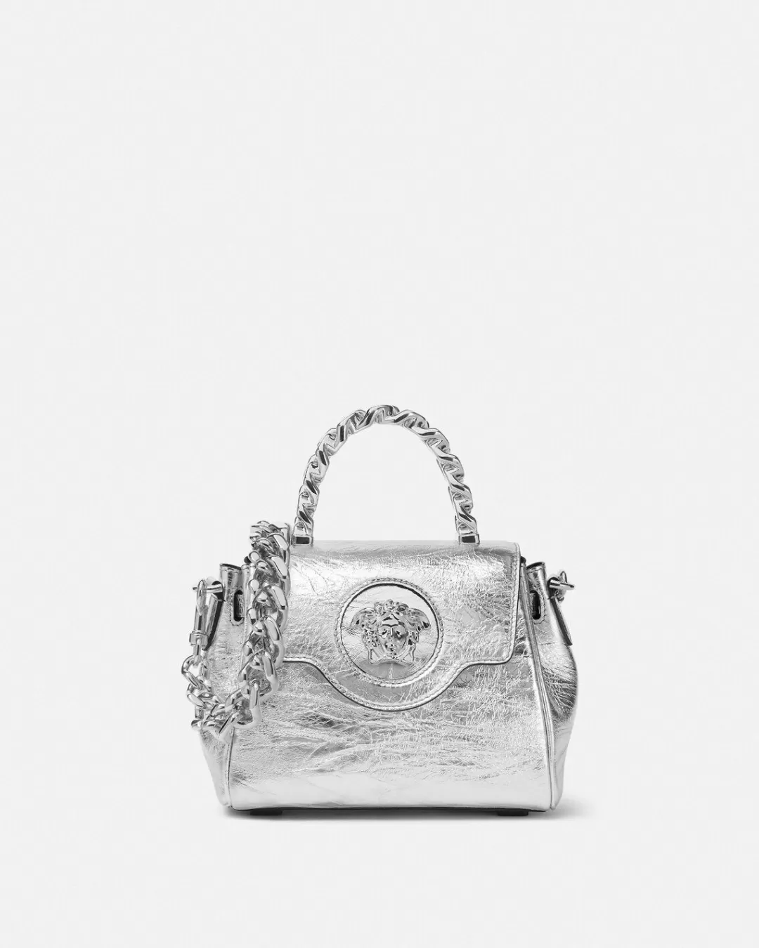 La Medusa Metallic Small Handbag*Versace New