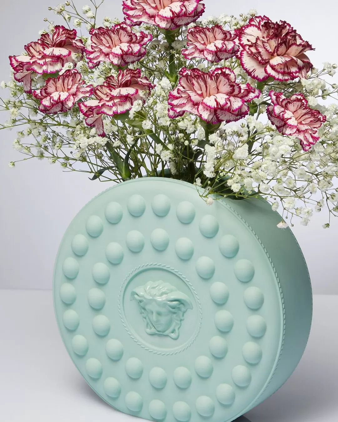 La Medusa Round Studded Vase*Versace Discount