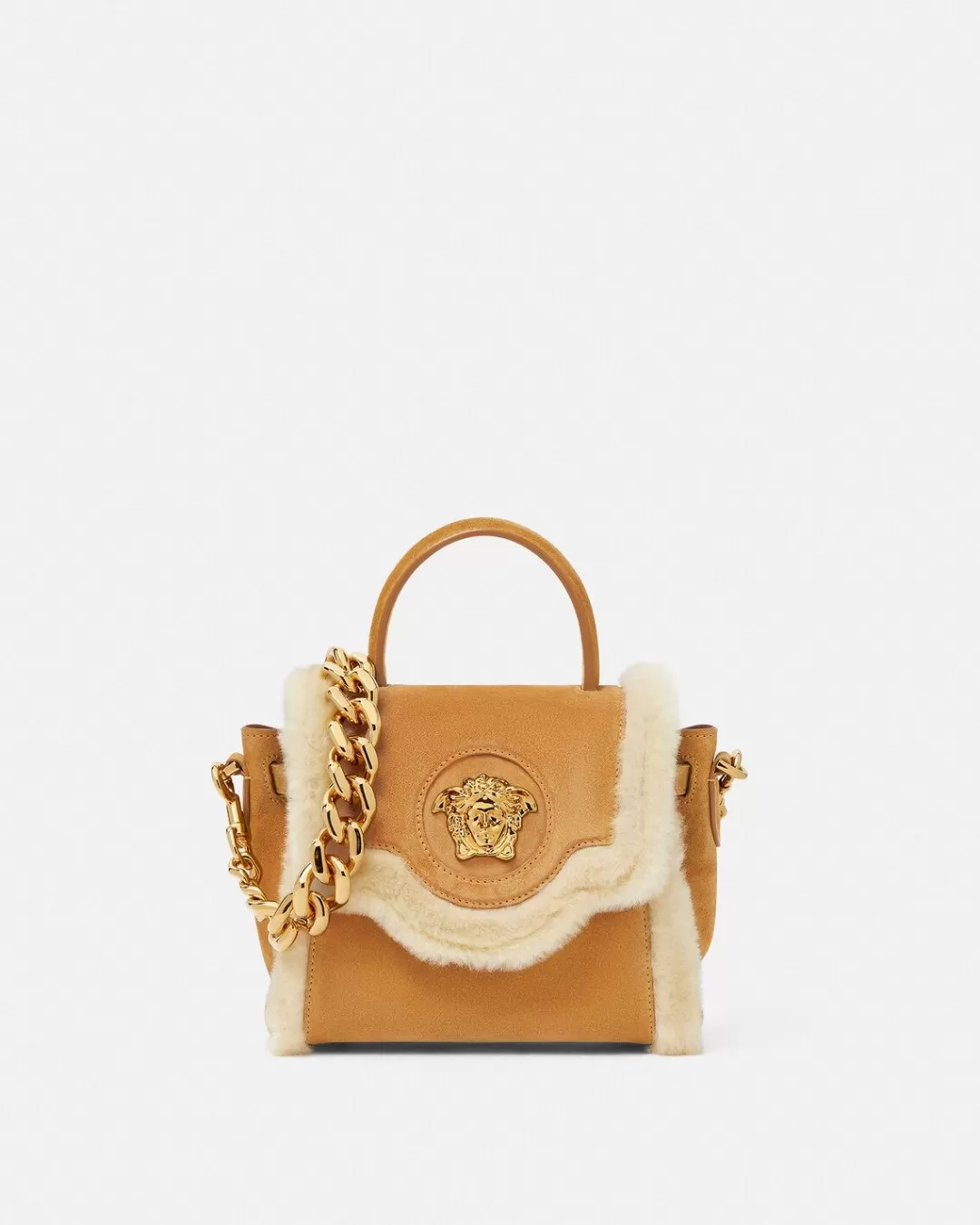 La Medusa Shearling Small Handbag*Versace Cheap