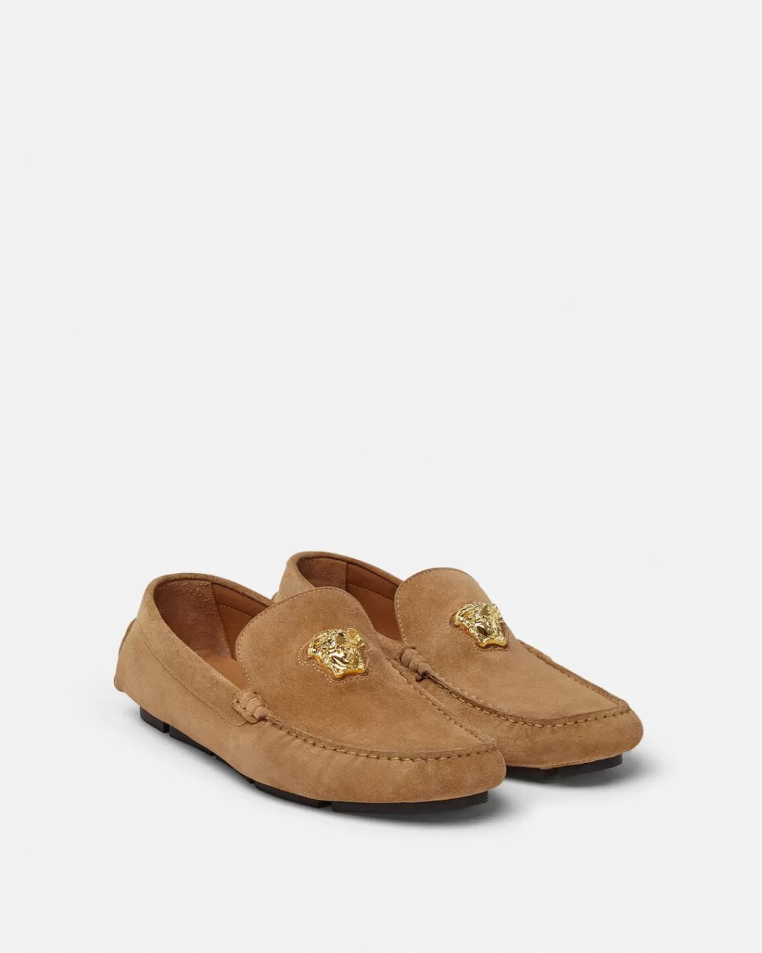 La Medusa Suede Driver Shoes*Versace Sale