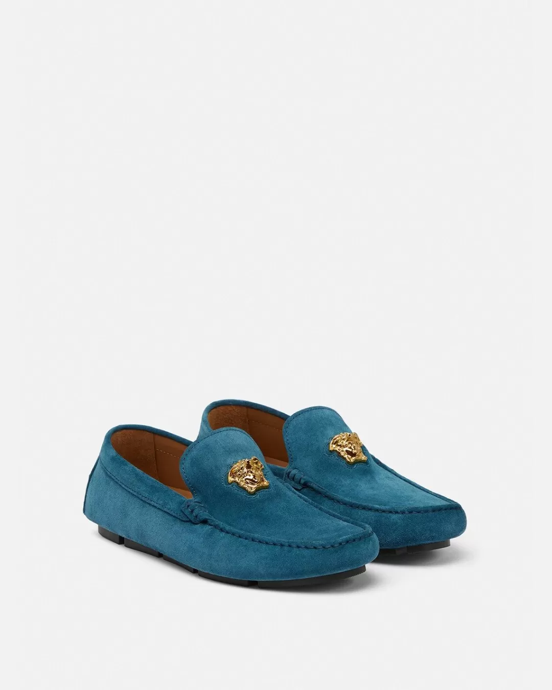 La Medusa Suede Driver Shoes*Versace Store