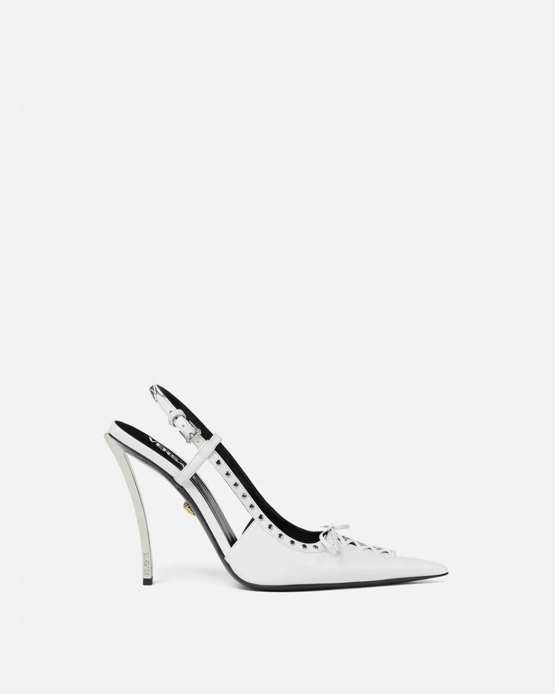 Laced Pin-Point Slingback Pumps*Versace Discount