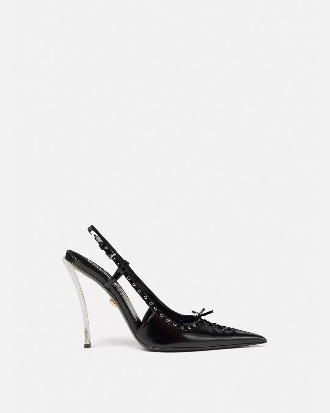 Laced Pin-Point Slingback Pumps*Versace Online