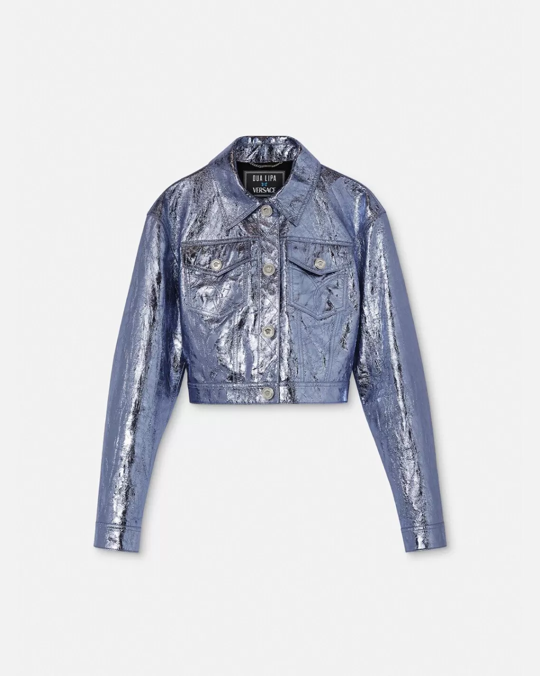 Leather Blouson Jacket*Versace Fashion