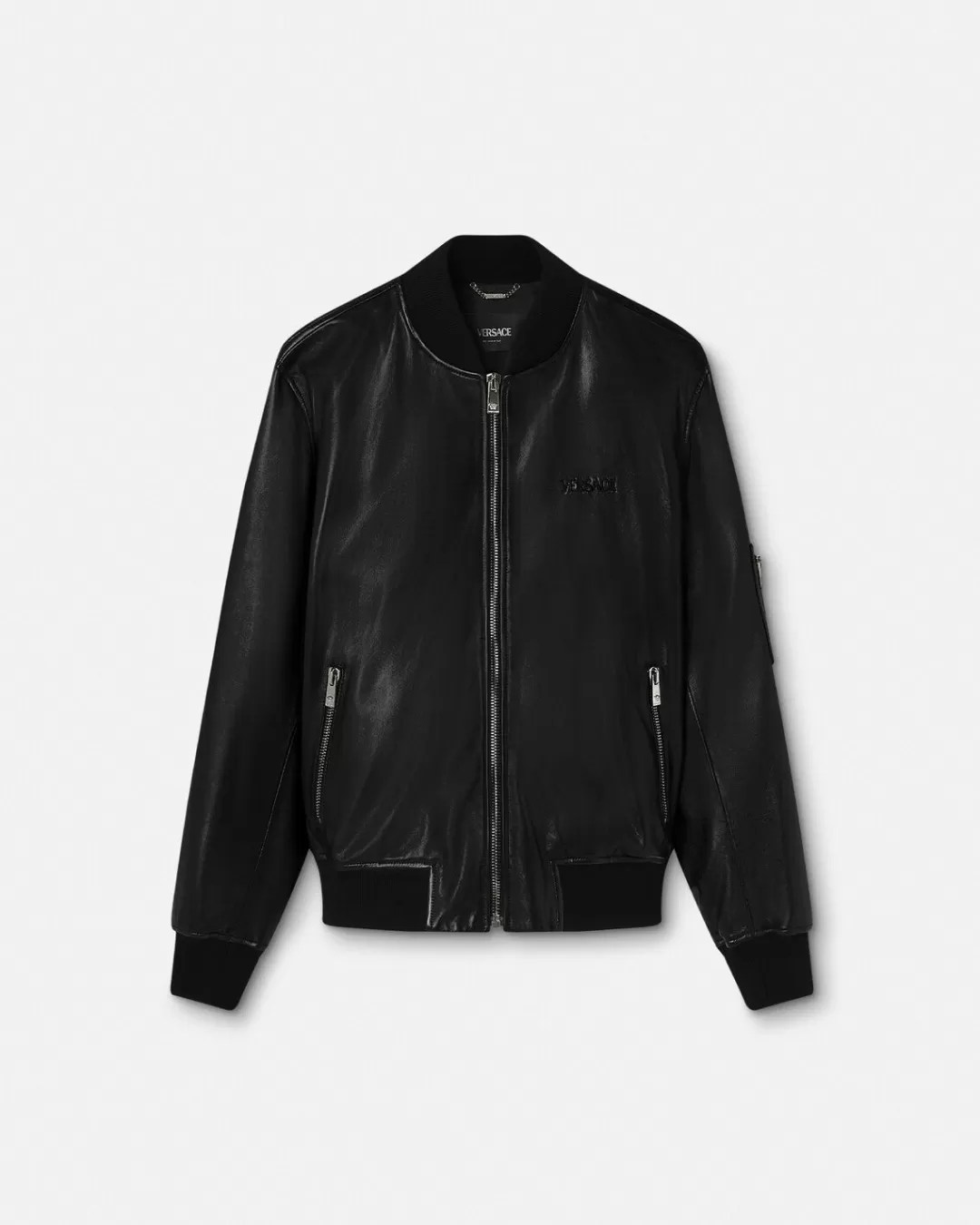 Leather Bomber Jacket*Versace Clearance