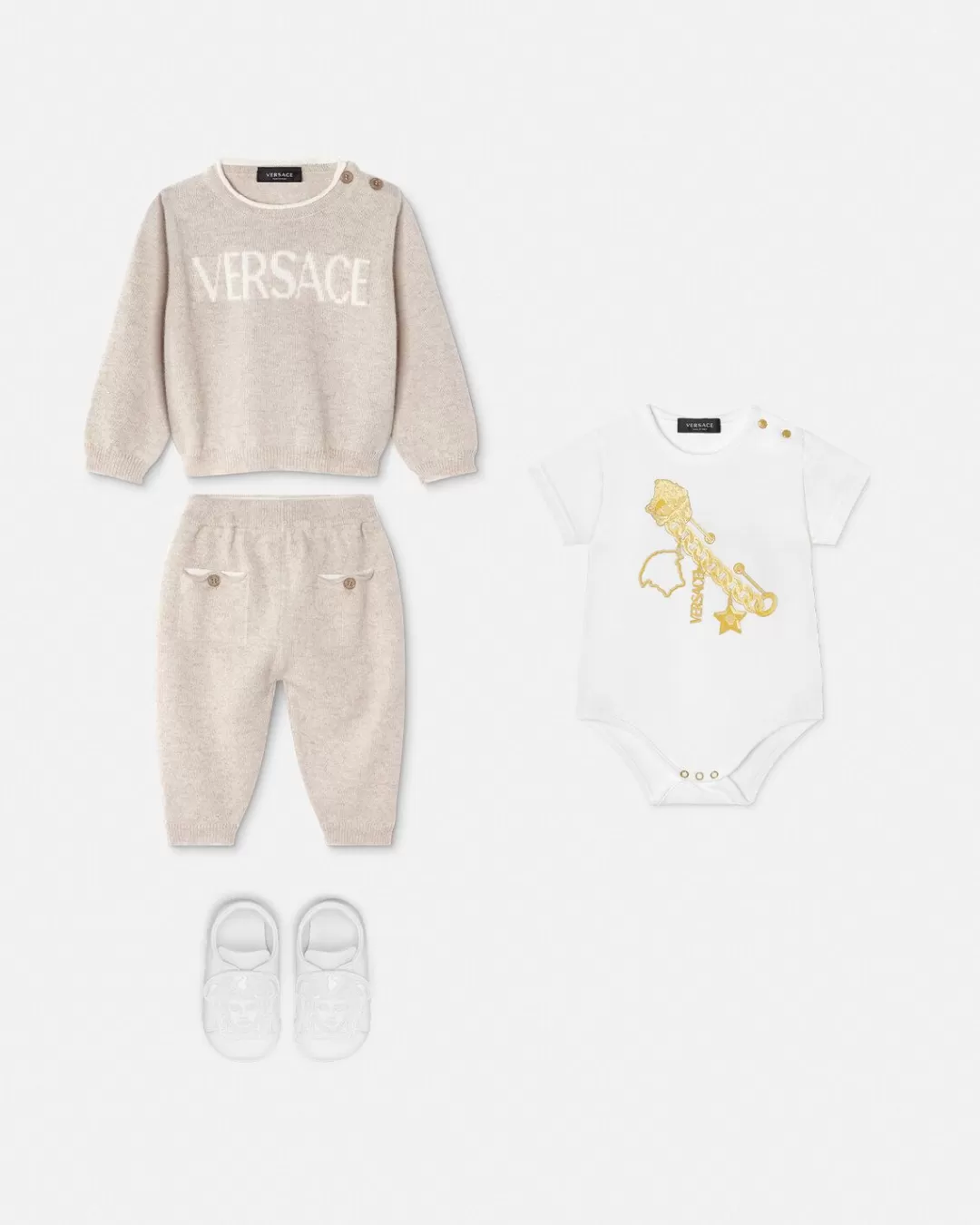 Logo Baby Knit Set*Versace New