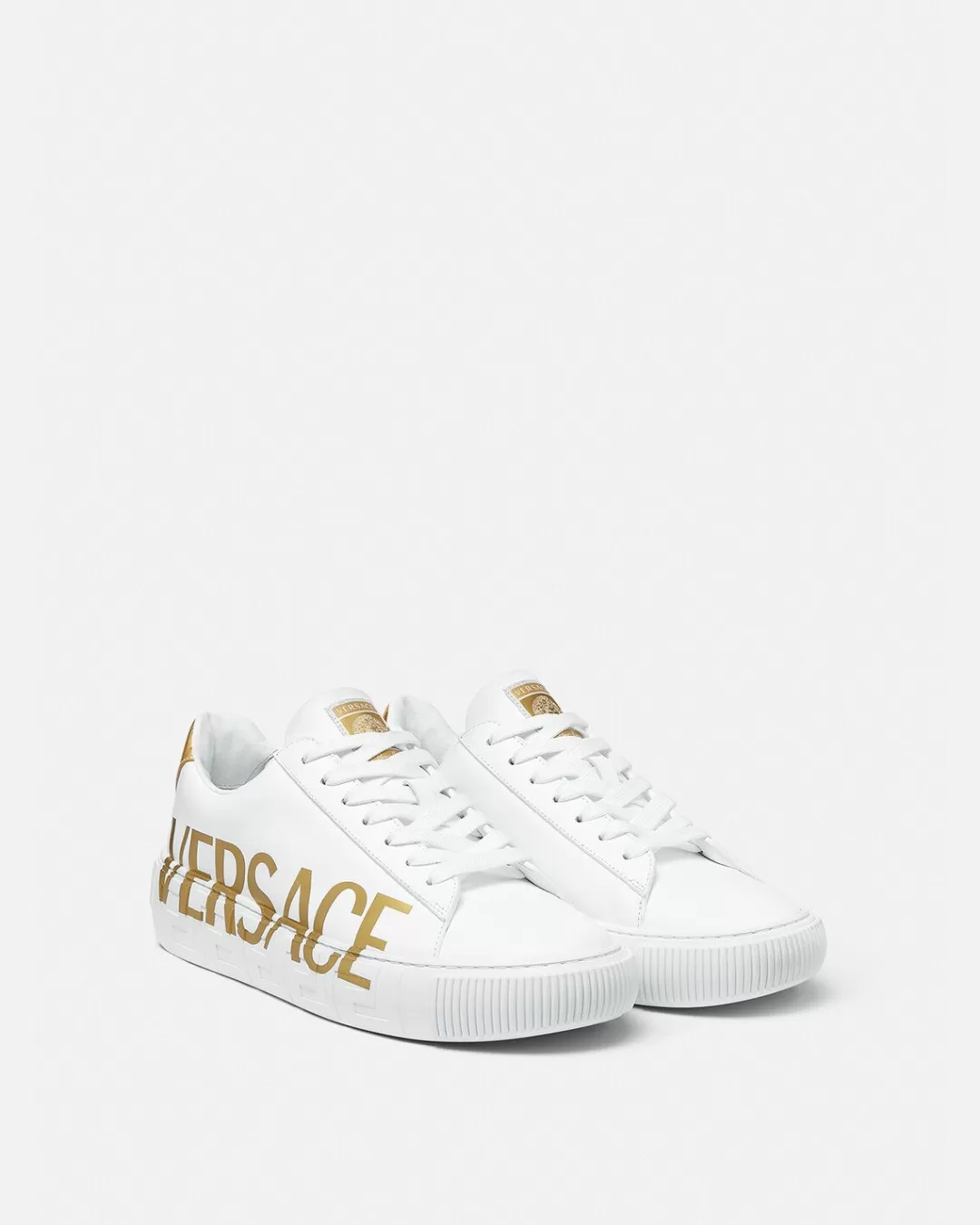 Logo La Greca Sneakers*Versace Cheap