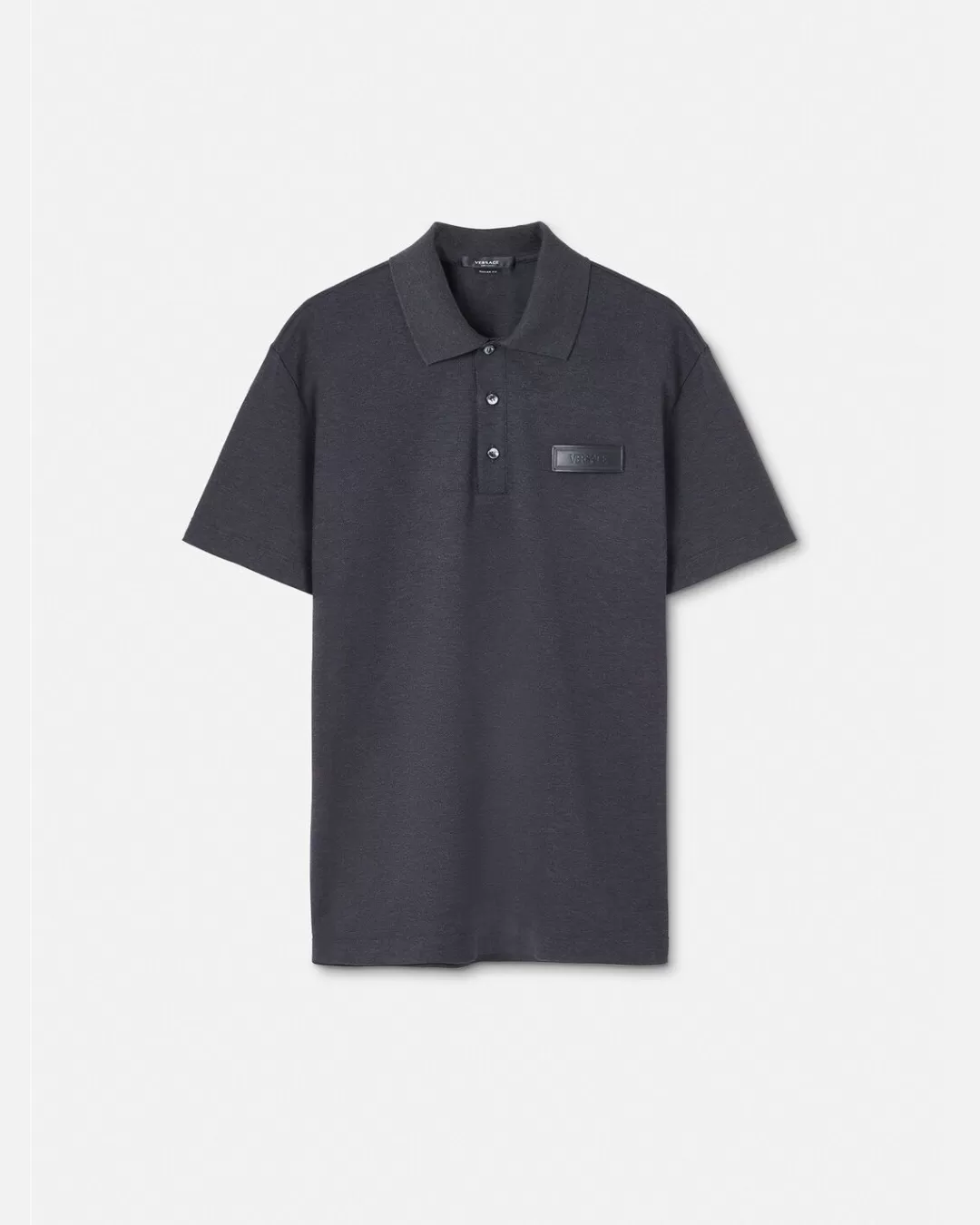 Logo Short-Sleeved Polo Shirt*Versace Fashion