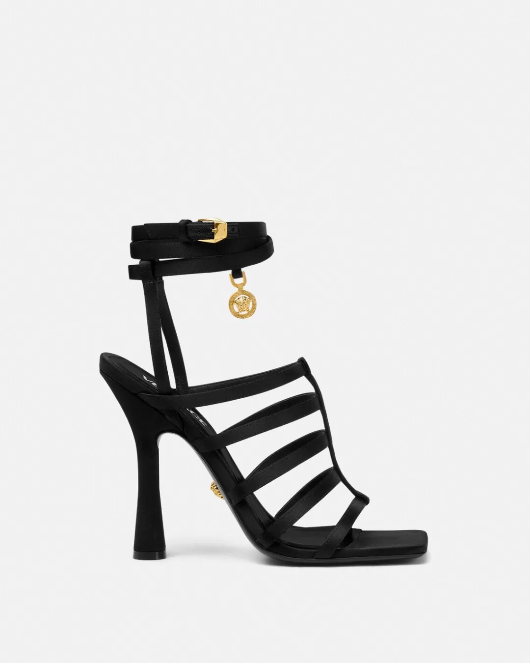 Lycia Satin Cage Sandals*Versace Cheap