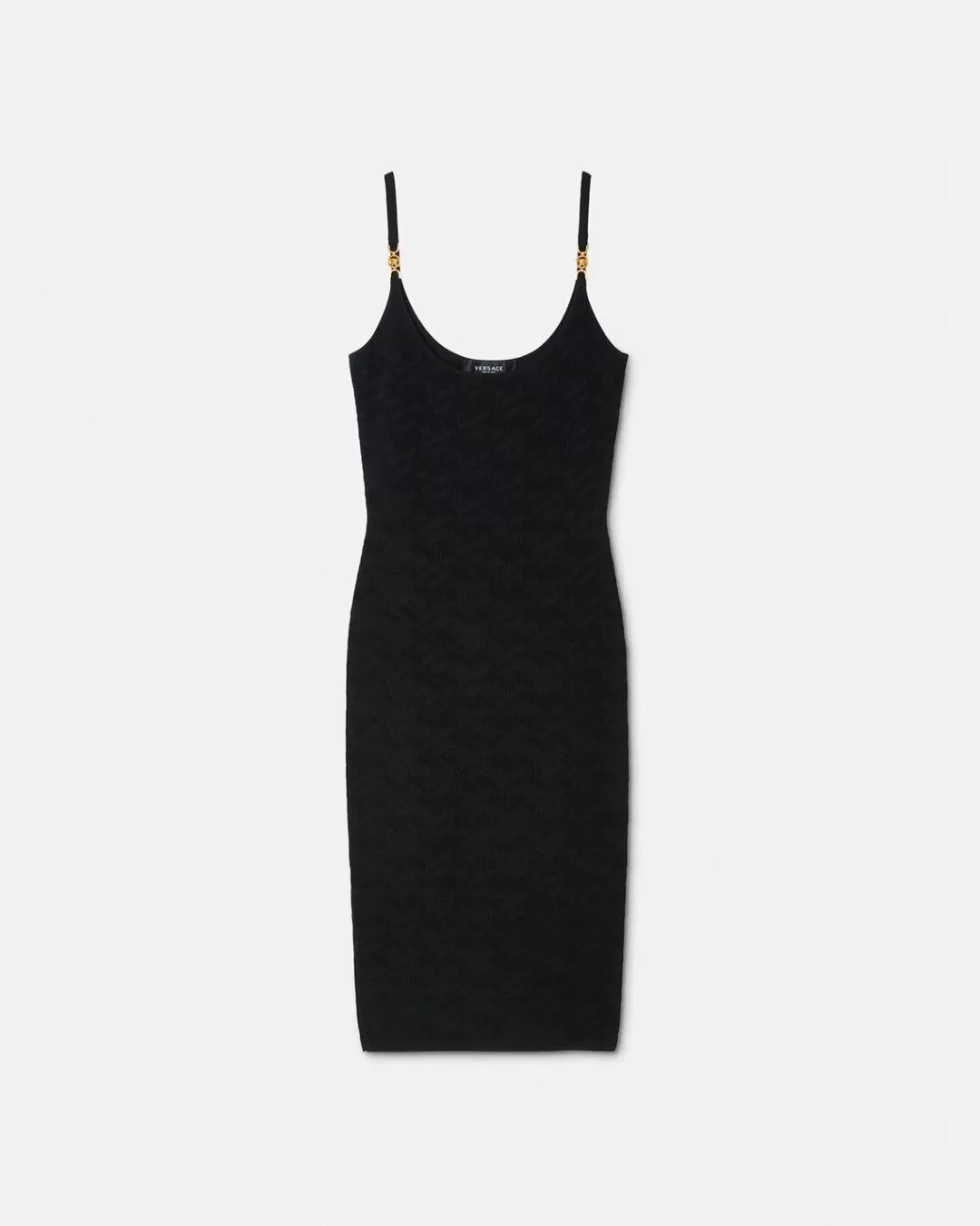 Medusa '95 La Greca Knit Midi Dress*Versace Discount