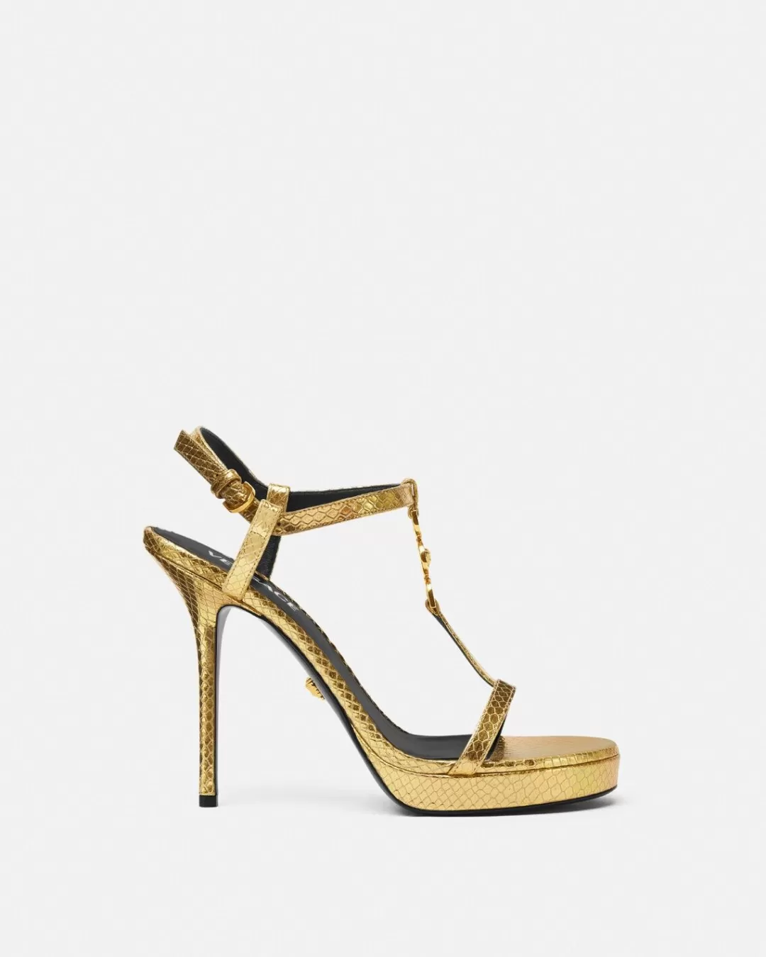 Medusa '95 Metallic Sandals*Versace Online