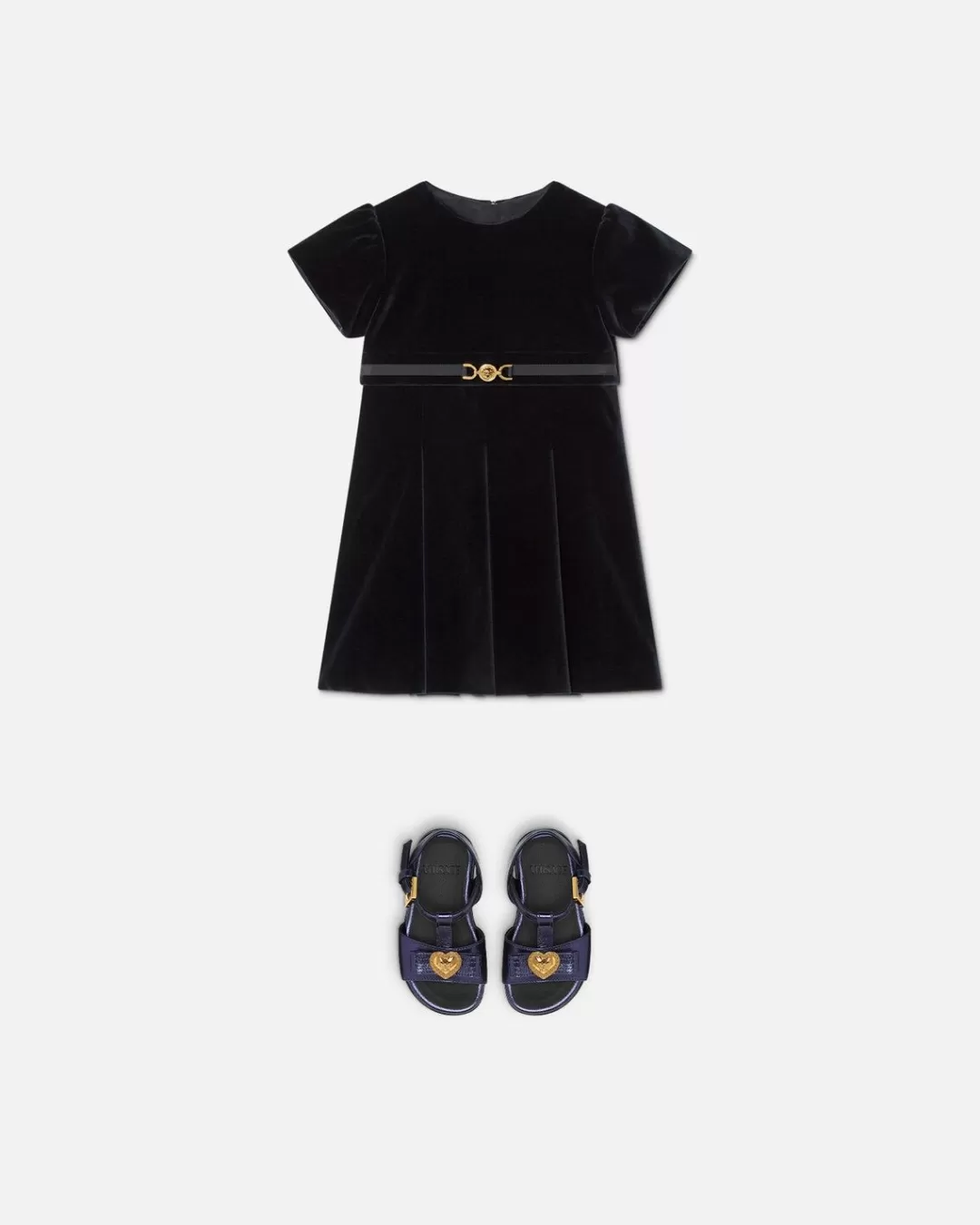 Medusa '95 Velvet Baby Dress*Versace Cheap