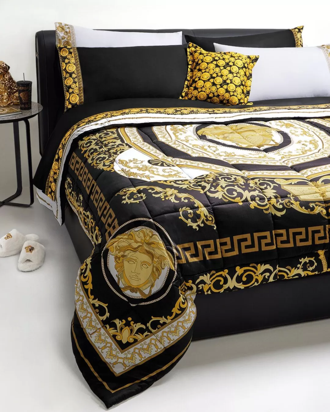 Medusa Amplified Full/Queen Bed Set*Versace New