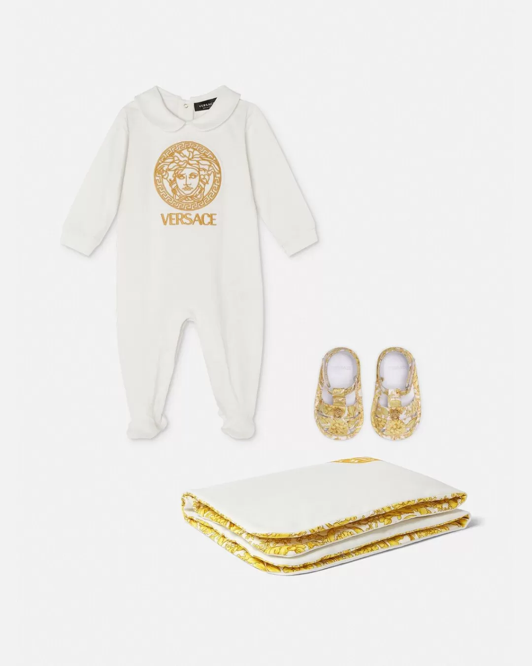 Medusa Baby Sleepsuit*Versace Discount