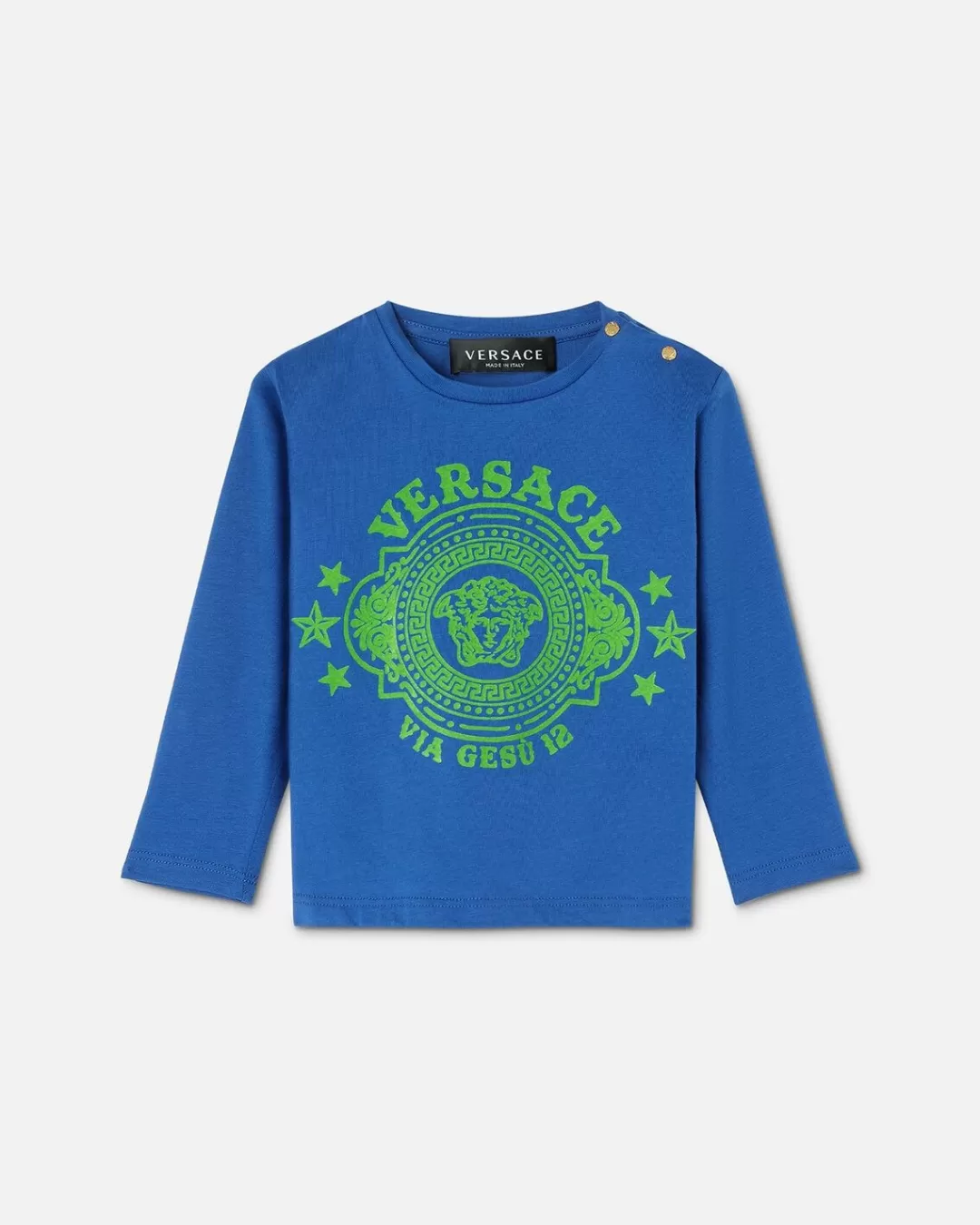 Medusa Badge Baby T-Shirt*Versace Best