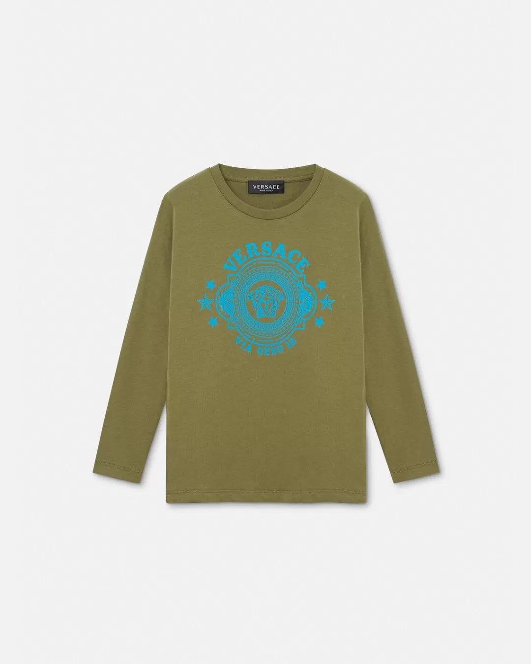 Medusa Badge Kids T-Shirt*Versace Online