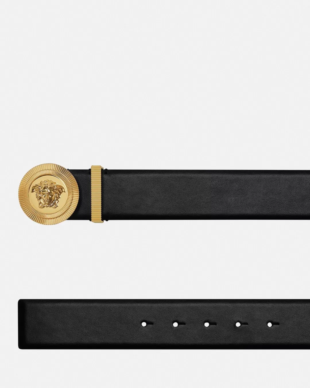 Medusa Biggie Leather Belt*Versace Cheap