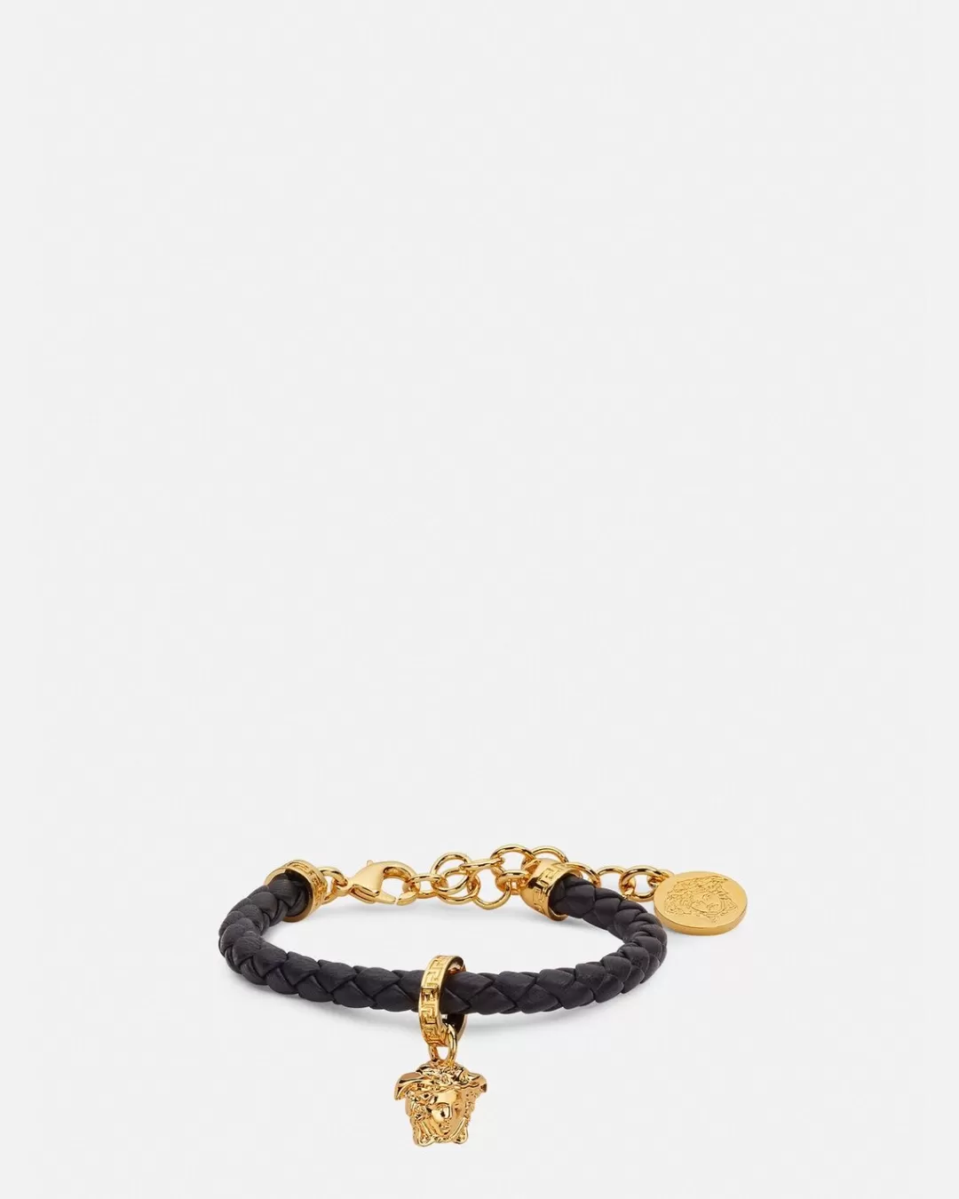 Medusa Braided Leather Bracelet*Versace Hot