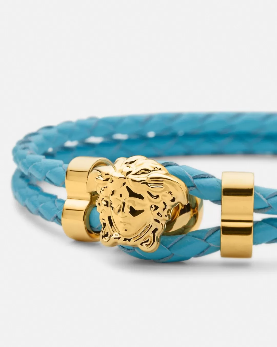 Medusa Braided Leather Bracelet*Versace Hot