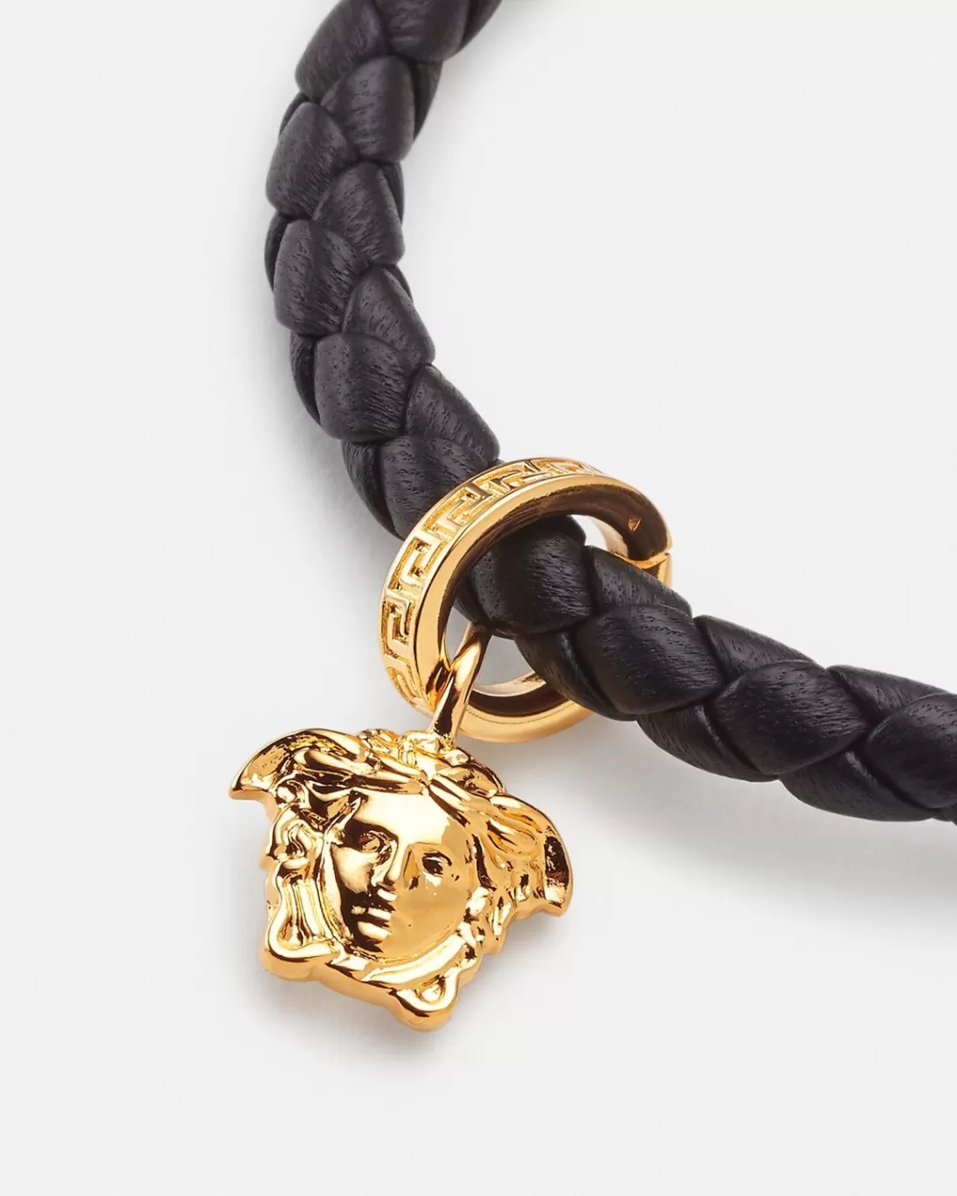 Medusa Braided Leather Bracelet*Versace Hot