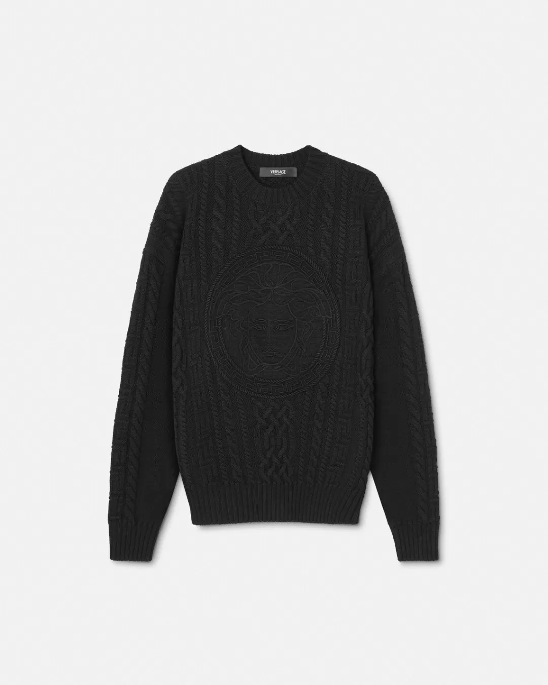 Medusa Cable-Knit Sweater*Versace Flash Sale