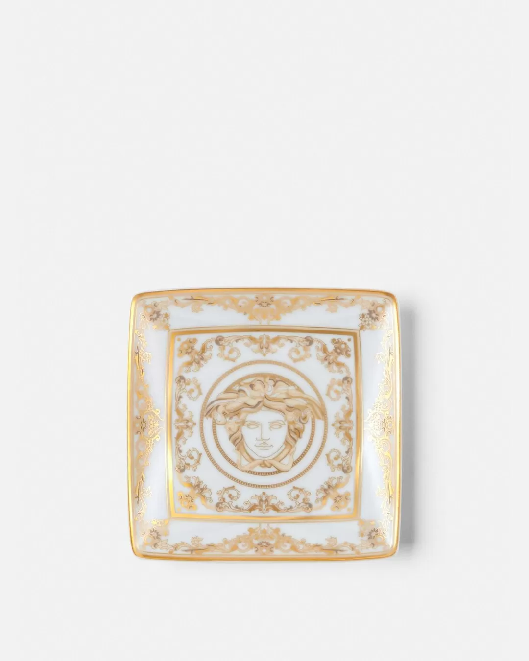 Medusa Gala Square Plate 11,5 Cm*Versace Shop