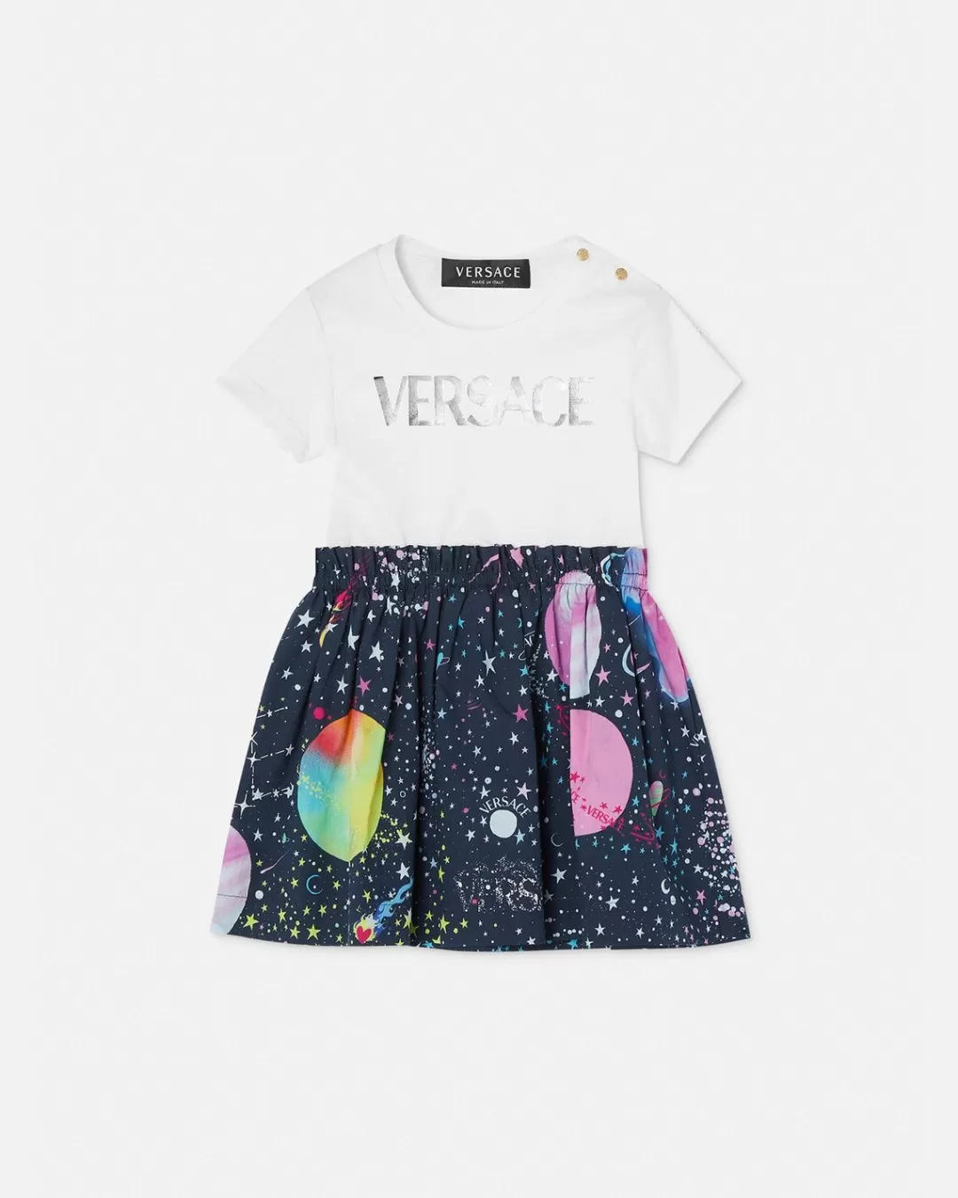 Medusa Galaxy Baby T-Shirt Dress*Versace Discount