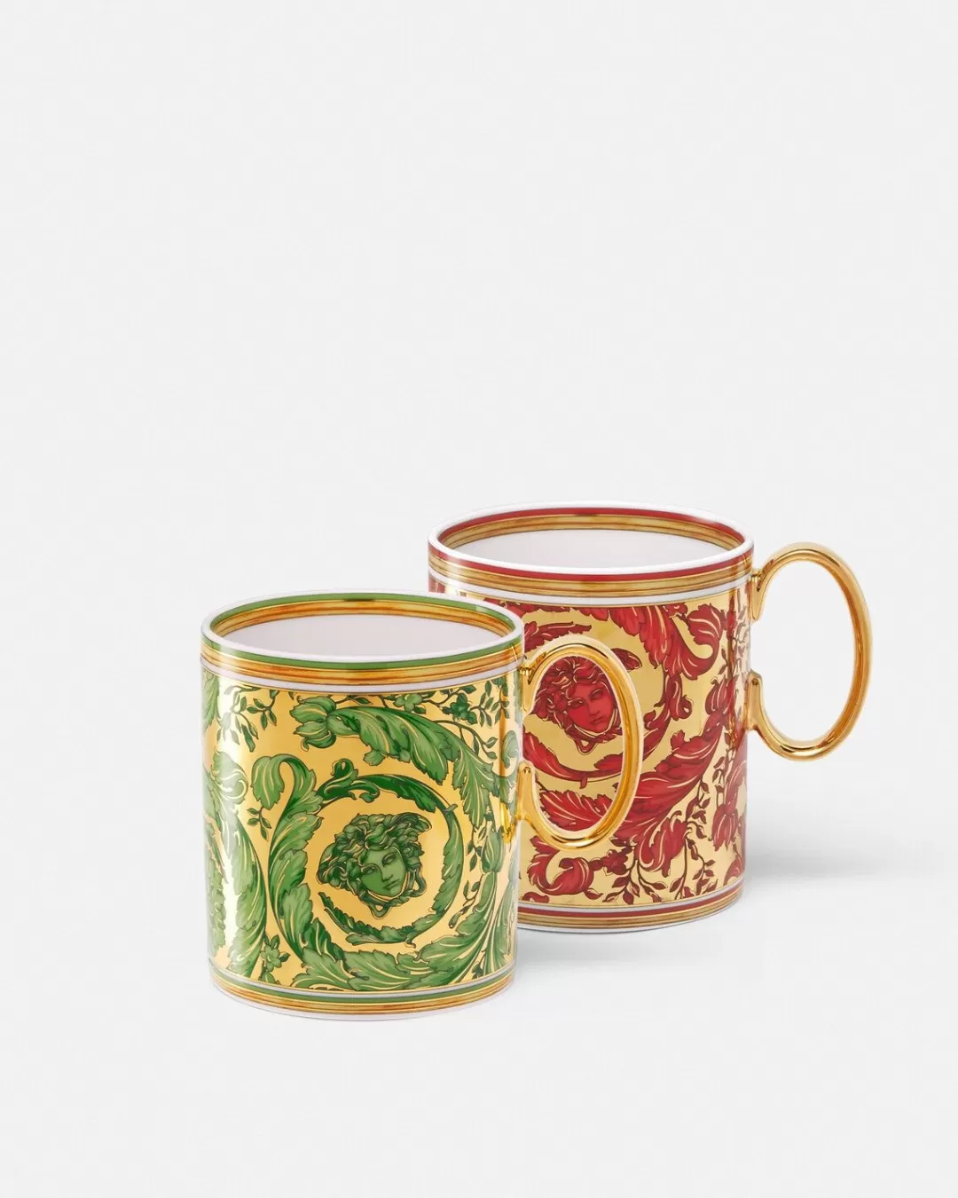 Medusa Garland Mug 2-Set*Versace New