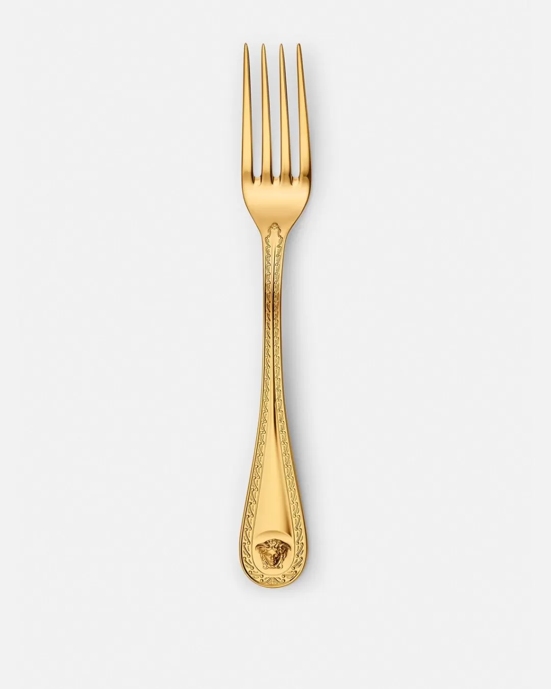 Medusa Gilded Dinner Fork*Versace Clearance