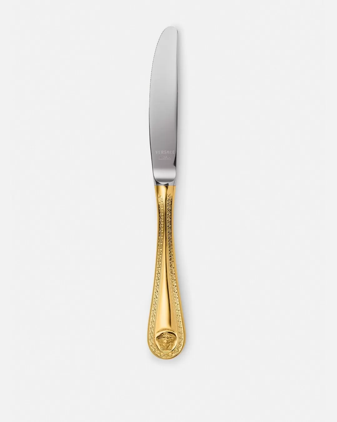 Medusa Gilded Dinner Knife*Versace Discount