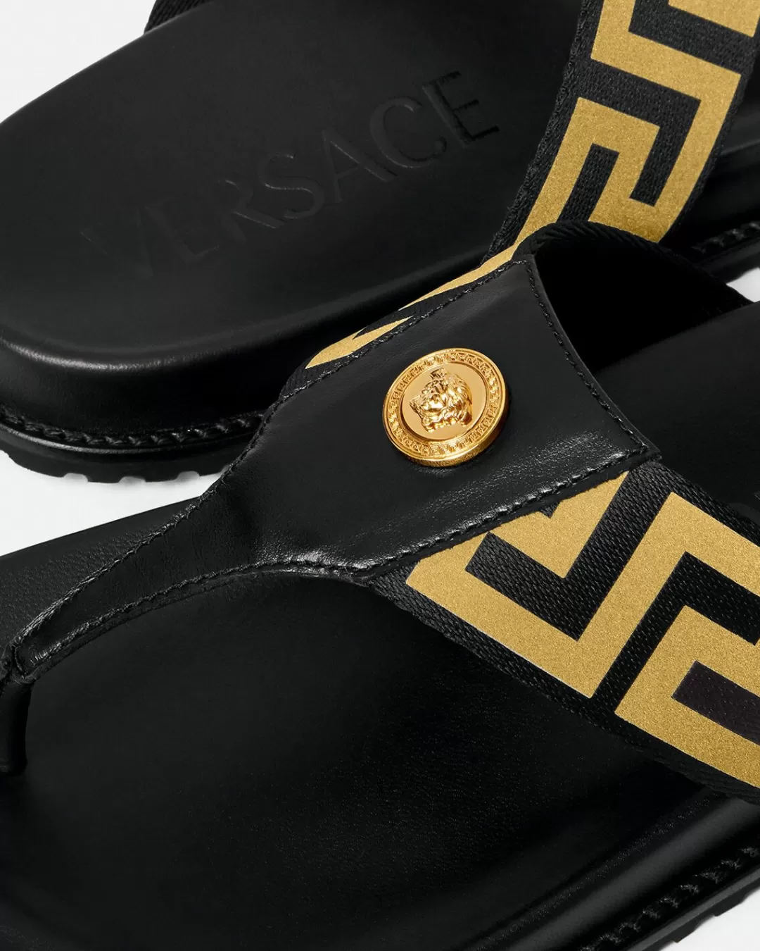 Medusa Greca Sandals*Versace Flash Sale