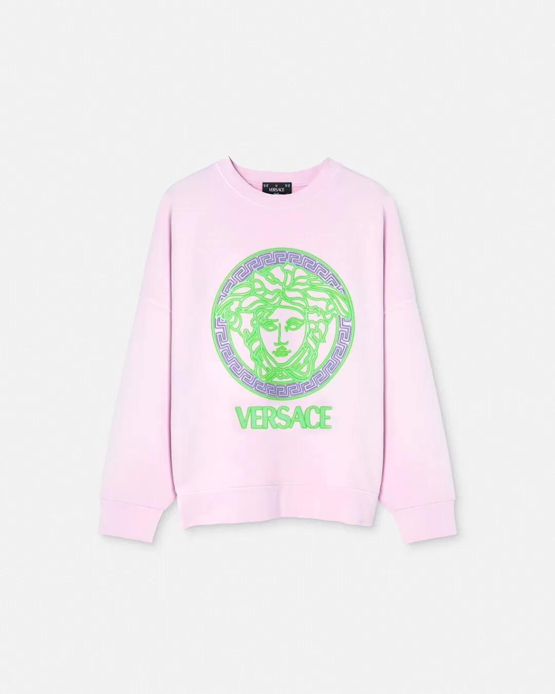 Medusa Logo Distressed Sweatshirt*Versace Outlet