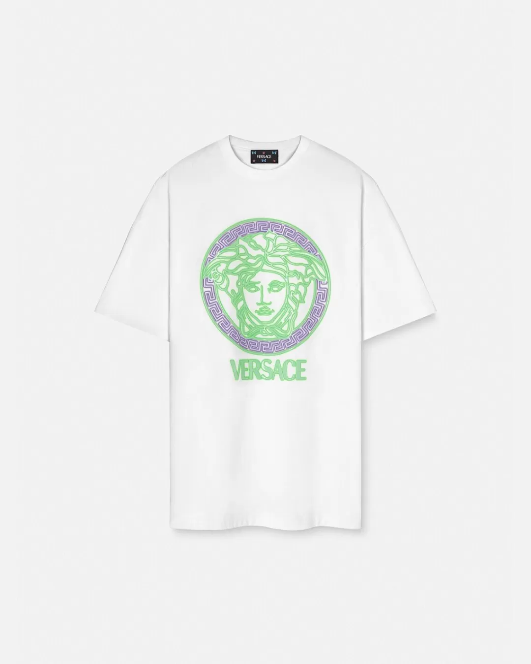 Medusa Logo Distressed T-Shirt*Versace Outlet