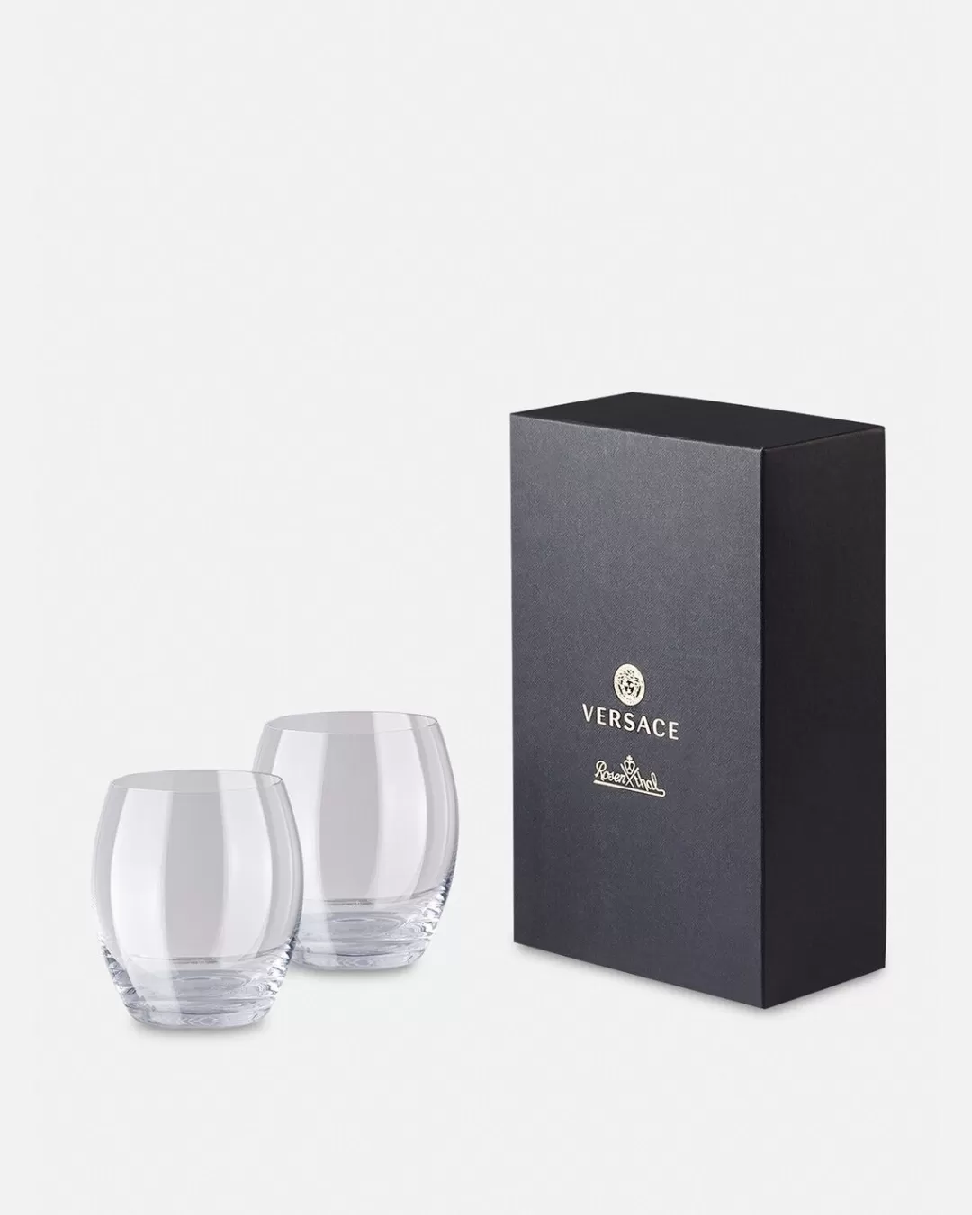 Medusa Lumiere Set 2 Whiskey Glasses*Versace Store