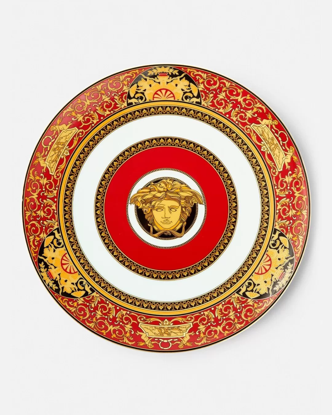 Medusa Red Charger Plate 33 Cm*Versace Online