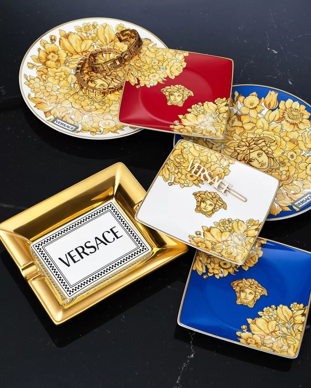 Medusa Rhapsody Dish 12 Cm*Versace Cheap