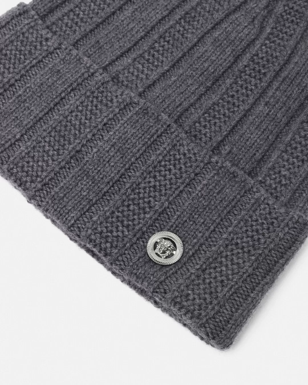 Medusa Ribbed Knit Beanie*Versace Hot