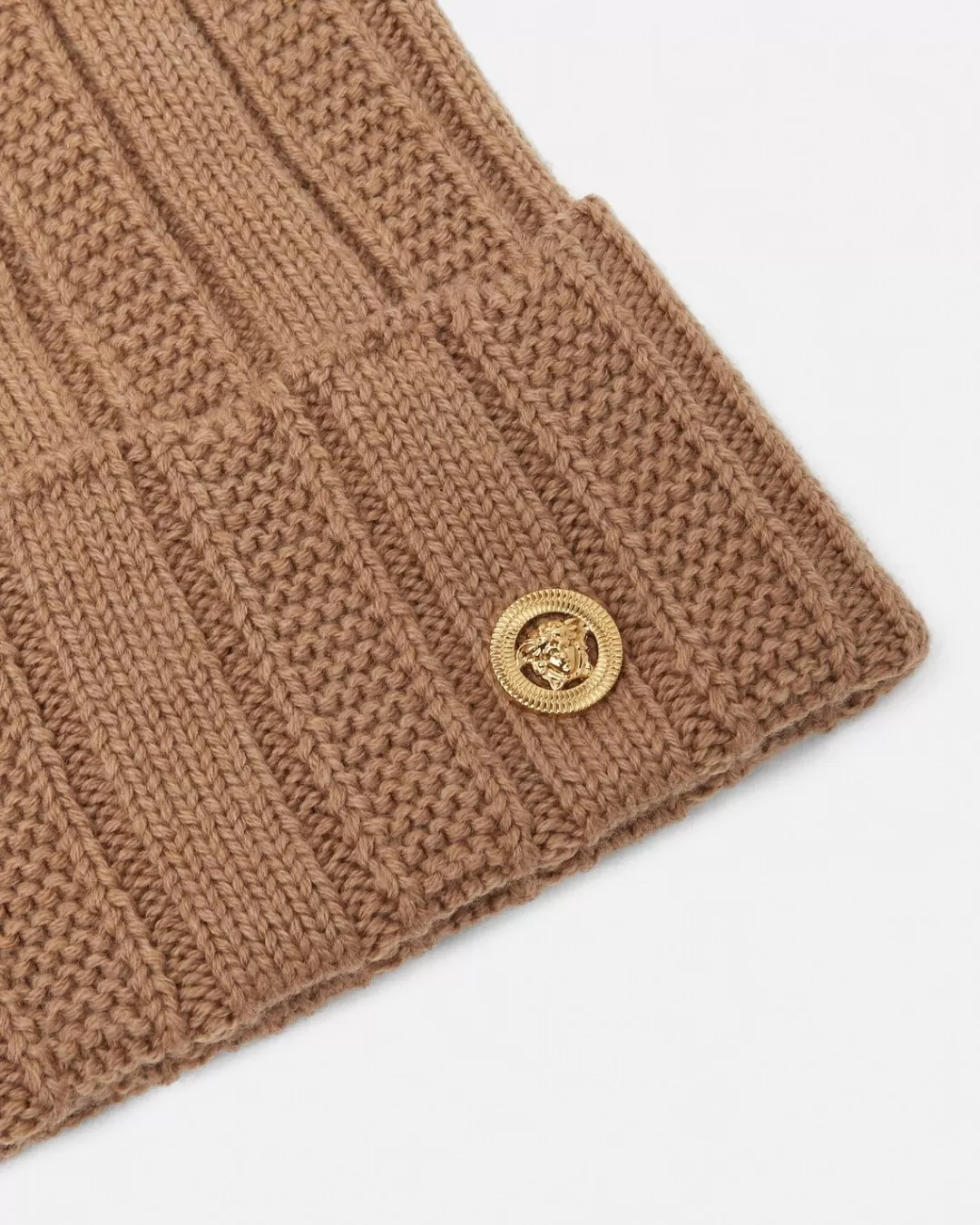 Medusa Ribbed Knit Beanie*Versace Online