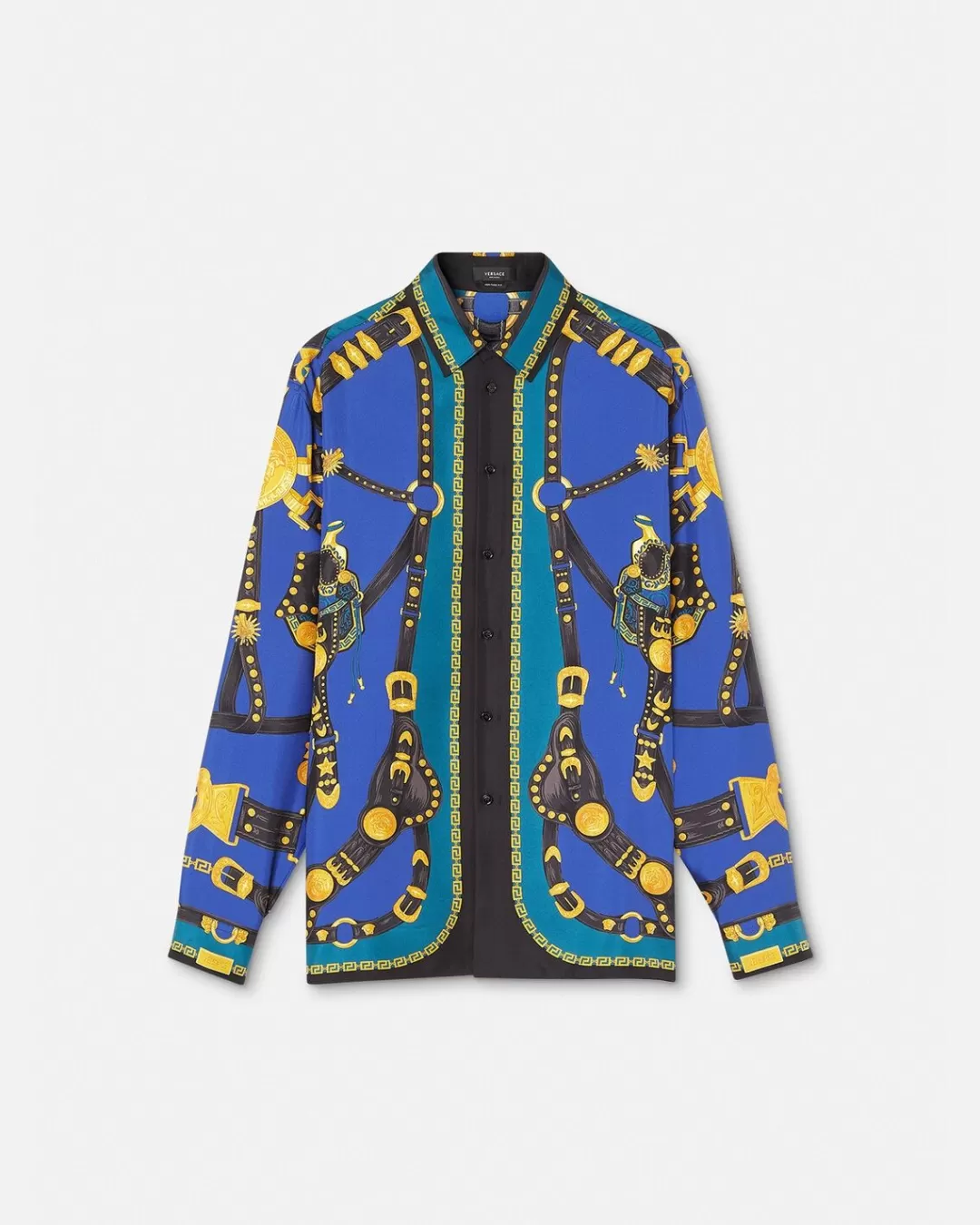 Medusa Saddle Silk Shirt*Versace Online