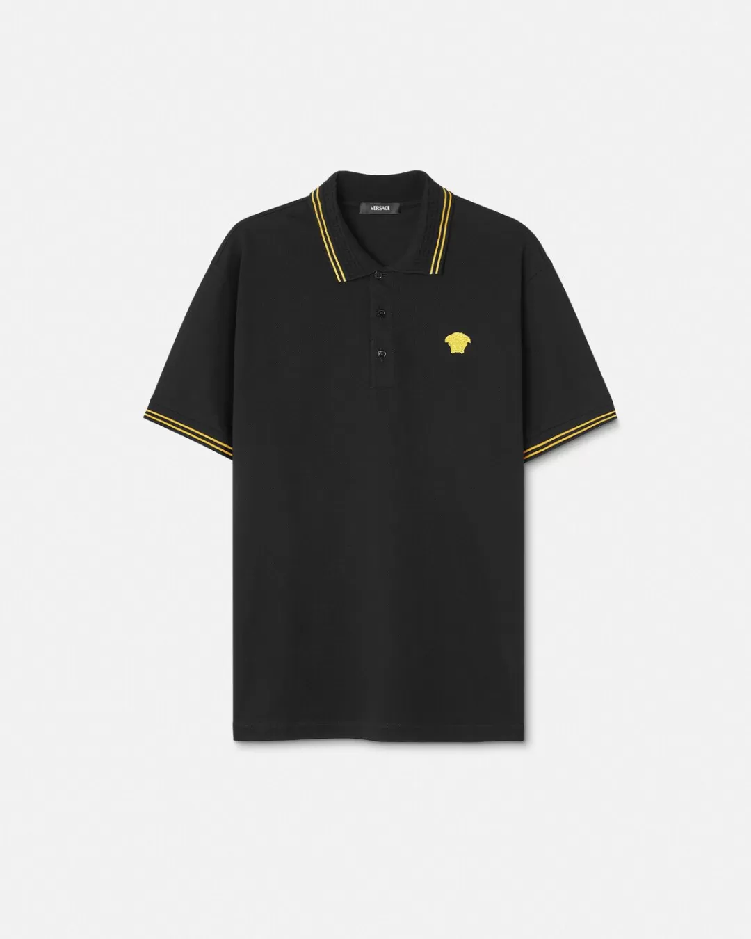 Medusa Short-Sleeved Polo Shirt*Versace Sale