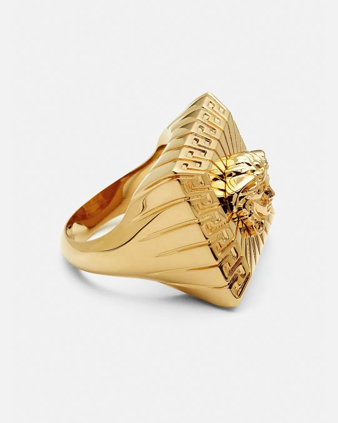 Medusa Square Ring*Versace Discount