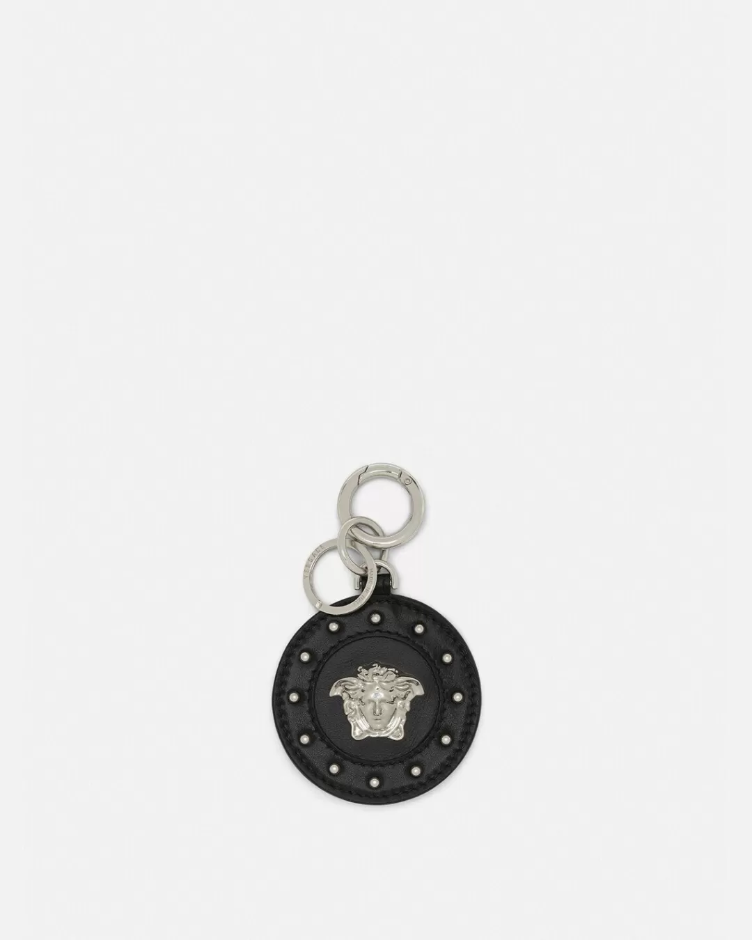 Medusa Studded Key Chain*Versace New