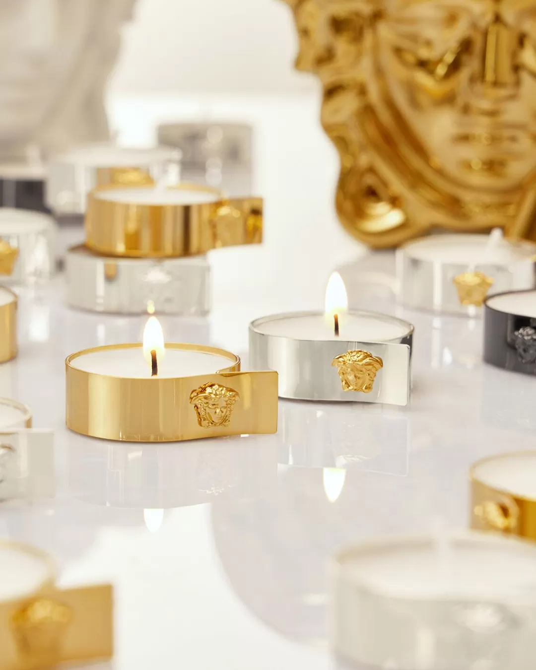 Medusa Tea Light Holder*Versace Online