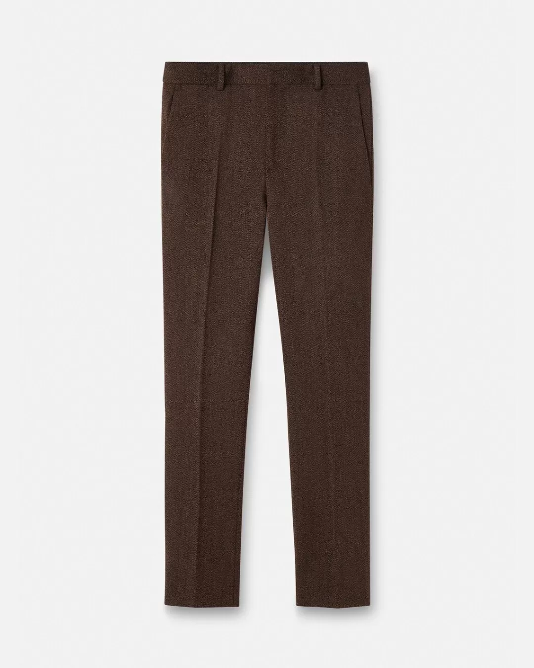 Mouline Wool Formal Pants*Versace Store